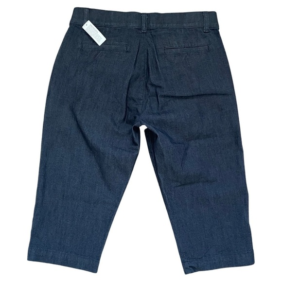St. JOHN’S BAY capri stretch jean size women’s size 6P. - Picture 3 of 16
